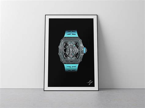 Richard Mille Wall Art .